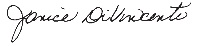 janice divincenti's signature